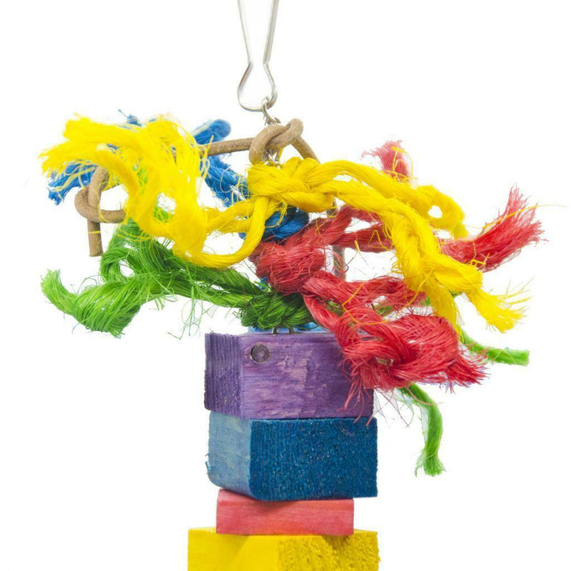 Birds Parrots Swing Toys Standing Playing Chewing Toys For Small Medium Bird