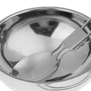 Portable Travel Set Stainless Steel Bowl Chopsticks Spoon Camping Tableware Set