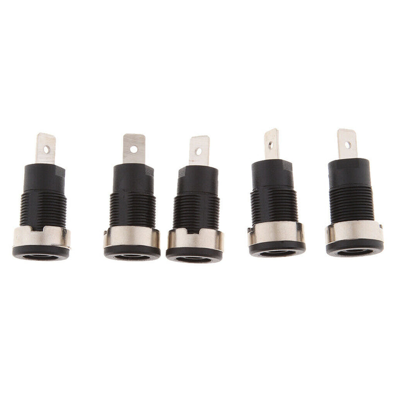 10pcs 4mm Banana Jack Panel Socket Speaker Audio Cable Connectors 1000V/32A