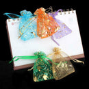 50 pcs Organza Jewelry Candy Pendent Mixed Color Mini Gift Pouch Bags Weddi A