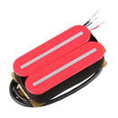 Electric Guitar Neck & Bridge Sound Pickups Guitar Accessories - Red