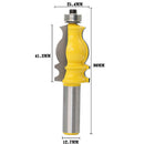 1/2" Shank Fish-shaped Router Bit Carving Mold Mill Cutter Woodwork Tool  adgdfa