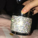 Diamond Car Ashtray Shiny Auto Ashtray With Cover For Car Great Gift For Wo