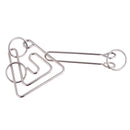 Classic Challenging Metal Wire Puzzle Brain Teaser Game For Adults Kids Toys OZ