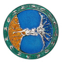 Colorful Tree Of Life Pattern Belt Buckle Western Cowboy Buckles Accessory