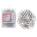 100pcs 29MM sliver clip bookmark metal paper clips patchwork clip office supply-