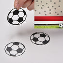 20X Football Kids Nursery Bedroom Wall Art Stickers Wall Decals Wall Graphi JR