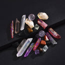 Top! Quartz Crystal Rainbow Angel Aura Point Sphere Rough Reiki-Healing Stone