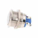 3A/ 3V-250V Push Button Switch 19 mm Nickel-plated Brass O8O7