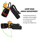 Clip On LED Head Lamp Cap Hat Light Torch For Fishing Hunting Camping Outdo E0G4