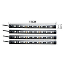 1PCs 5050 RGB LED Strip Lights 36LED SMD 5V Car Interior Music +Controller
