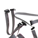 10pcs 10pin 2.54mm IDC Flat Ribbon Cable Wire for Atmel AVR ISP JTAG Download FT
