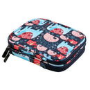 Knitting Crochet Hook Needles Case Empty Zipper Bag Organizer Cartoon