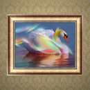 Drill Swan Lake 5D Diamond DIY Painting Home Decor Cross Craft Stitch