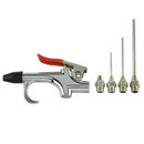 5 pcs Air Compressor Blow Gun Tool Kit 5 Nozzles Needle Set Blower Spray J8 E3A7