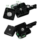Clamp Quick Release QR 40 Plate For Tripod Monopod Ball Head DSLR Camera