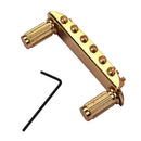 Metal 6-strings Electric Guitars Bridge Tailpiece with L Shaped Wrench & Lock