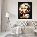 Painting By Numbers Kit DIY Charming Beauty Canvas Oil Art Picture Craft
