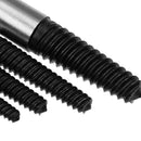 5pcs Portable Alloy Carbon Steel Broken Bolt Screw Extractor Remover Tools