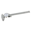 Stainless 0-150mm/0-6'' Dial Caliper, Vernier Caliper 4 Way Gauge Micrometer