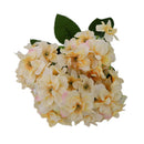 1 Bunch Artificial Hydrangea Flowers Bouquet Party Home Decor Champagne