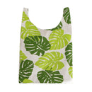 Handheld Portable Lunch Bag Tote Food Storage Food Picnic Monstera