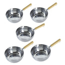 Aluminum Sauce Pan with Pour Spout Milk & Soup Pot Coffee Butter Warmer 16cm