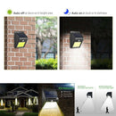 Outdoor 48 LED Solar Power PIR Motion Sensor Wall Light Waterproof Garden Lamp
