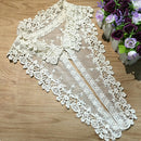 Cotton Lace Embroidery DIY Neckline Collar Sewing Applique Shirt Clothes Deluxe