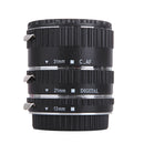 Extreme Close-Ups AF Extension Tube Ring Set for Canon EOS DSLR Lens Camera