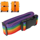 Adjustable Personalise Travel Luggage Suitcase Lock Safe Belt Strap Baggage T BX