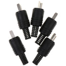 5 Pieces Replacement Power Connector Plug - Male Plug Replacement Cord Outlet