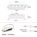 1pc 4 String Bass Guitar Pickup Musical Instrument Parts Accessory