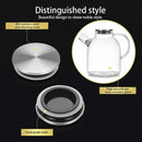 1600ml Water Pitcher, Resistant Transparent Glass Kettle Teapot Coffee Juic