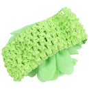10 Pieces Babys Girls Headband in Chiffon Flower Knot for Hair