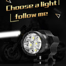 Motorcycle Led Headlights Auxiliary Lamp Motorbike Front Spotlight Motor Dr