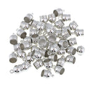 100Pcs/lot End Cap Bead Stopper DIY Fit 10mm Leather Cord Jewelry Finding