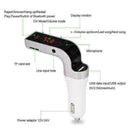 Bluetooth Car Kit Handsfree FM Transmitter Radio MP3 Player USB Charger New V2K0