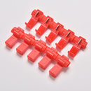 10x Red Electrical Cable Connectors Quick Splice Lock Wire Terminals  Crimp  Tw
