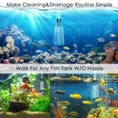 Aquarium Water Changing And Gravel Cleaner Vacuum Tool With Filter Function C3H8