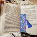 DIY Special Shaped Diamond Painting Leather Bookmark Tassel Book Marks Gift