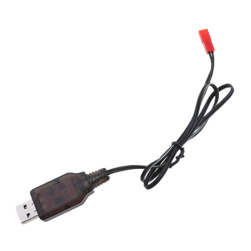 Plastic JST-2P Reverse USB Charging Cable Power Cable For RC Car 4.8V NiMH