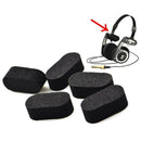 1 pair Foam Ear Pads Cushions Headband with Double-sided tape for Headphon_
