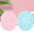 2pcs Facial Cleaning Sponge Puff Cosmetic Flutter Face Washing Pad Makeup Tools