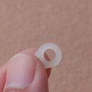 6Pcs Silicone Fishing Line Fish Eye Ring Round Fishing Rod/Pole Wire Ring Kit