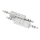2pcs 3.5mm Stereo Male to 3.5mm Male Headphone Audio Adapter Jack Coupler C I1C7