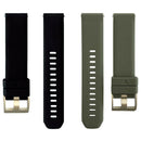 2 Pack 20mm Silicone Watch Band Quick Release Strap Replacement