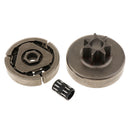 2 Sets Drum Chain Sprocket Cover Clutch Bearing Cage Kit for Stihl 038  ,7T with