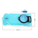 2L Big Mouth Water Bladder Bag Blue Hydration Camping Sport Bicycle Bike C NZQ