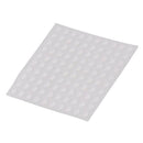 100x Silicone Bumpers Clear Round Buffer Pads Rubber for Furniture Desk